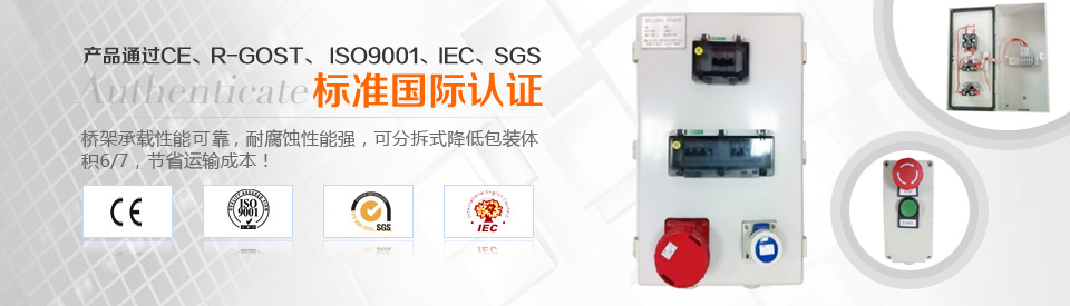產品通過CE、R-GOST、 ISO9001、IEC、SGS等標準國際認證